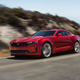 The 2020 Camaro LT1's face.